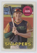 2018 Topps Heritage Minor League Edition Nick Allen #87 4k8