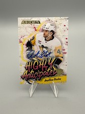 2023-24 Credentials Jonathan Gruden #HA-33 Penguins Auto