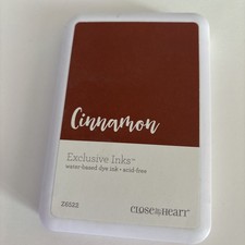 CTMH Magnetic Ink Pad CINNAMON Water Based Ink Stamp Pad Used