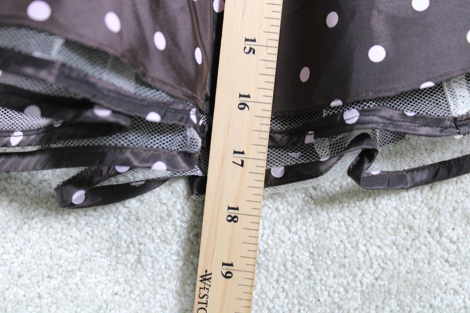 Vestido Ediciones Raras Niñas 12M Fiesta Lunares Lazo Sin Mangas Tul Malla Especial Foto 3 de 4