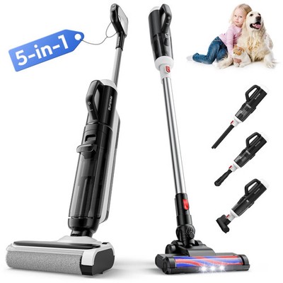 Sunsmai 3-in-1 Wet Dry Vacuum Mop: Self-Cleaning Pro