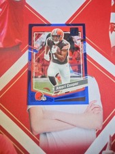 2023 Panini Clearly Donruss Football Blue Amari Cooper /99