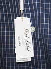 Roundtree Yorke Gold Label Perfect Performance Shirt Navy Blue Tall 4XT Non Iron