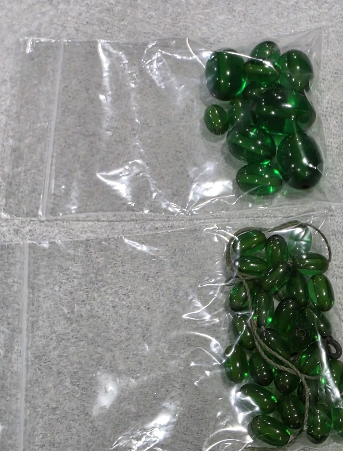 Emerald Green Clear Translucent Tested Bakelite P… - image 19