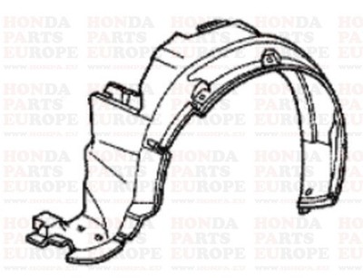74591-TM8-G01 INNERER KOTFLÜGEL LINKS HINTEN Honda Insight 2010-2014