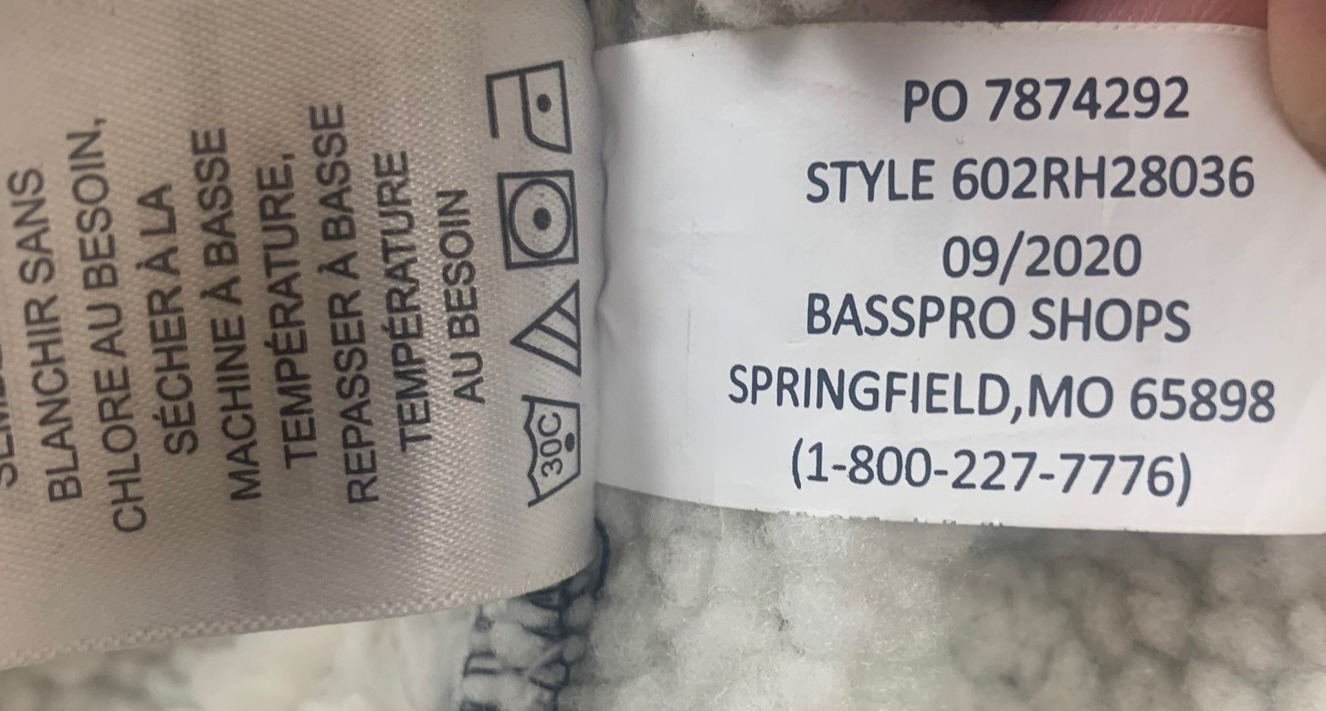 Red Head Brand Co Sherpa Lined Flannel Shirt Jacket Large Red Gray Plaid thumbnail 7