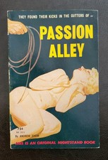 Passion Alley Andrew Shaw NightStand NB1611 1962 Harold McCauley Cv HIGH GRADE