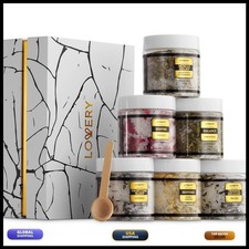 LOVERY Spa Gift Basket Bath Salts Set Essential Oil Lavender Eucalyptus Lemon