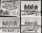 HUGH MCELHENNY, #7, AUTHENTIC SIGNED GLOSSY TYPE-1 PHOTOGRAPH (4 SIGNED PHOTOS)