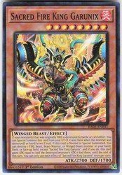 Sacred Fire King Garunix RA05-EN031 Rarity Collection 5 Super Rare 1st Edition