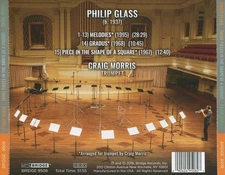 CRAIG MORRIS PHILIP GLASS: THREE PIECES IN THE SHAPE OF A SQUARE NEW CD