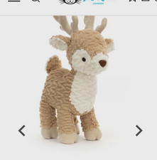 Jellycat Mitzi Reindeer Large Plush Soft Toy Brown/Beige Retired