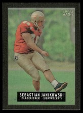 Sebastian Janikowski 2009 Topps Magic #63 Mini Black Florida State Seminoles