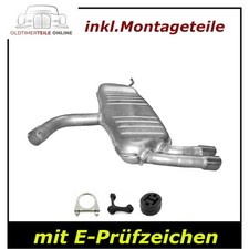 Endschalldämpfer für GOLF PLUS / VW GOLF VI 1.4 TSI 160PS Auspuff Endtopf