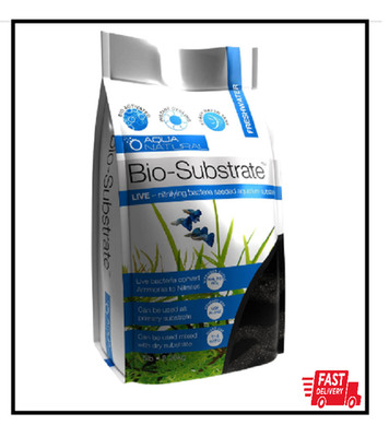 Aqua Natural Galaxy Sand Bio-Substrate 5Lb for Aquariums, Sand Seeded with Start