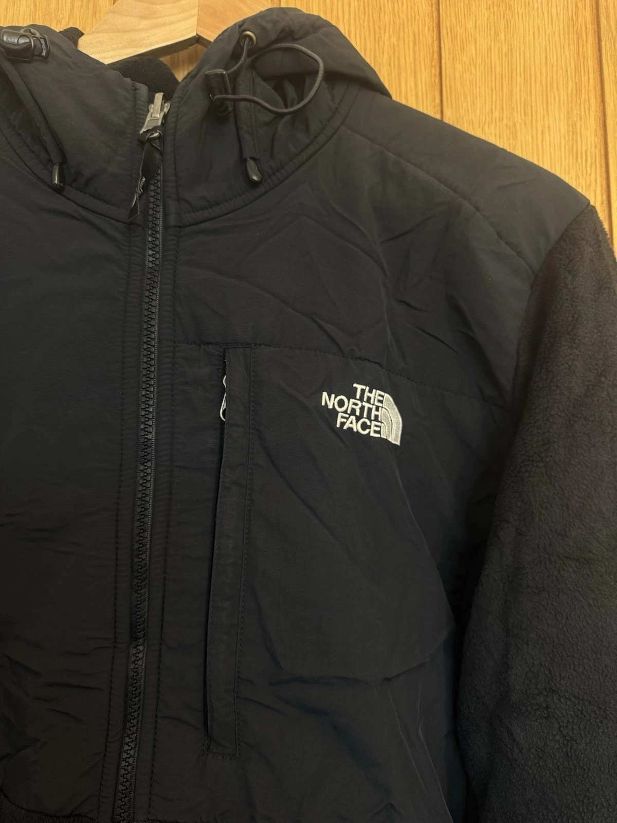 Black The North Face Fleece Jacket Unisex Size XL