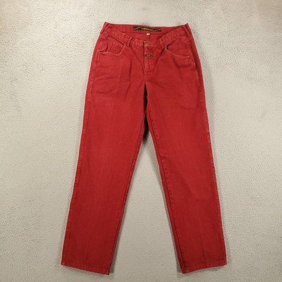 Marithe Francois Girbaud Jeans Mens 34 Red 90s Y2k 34x32 Made in