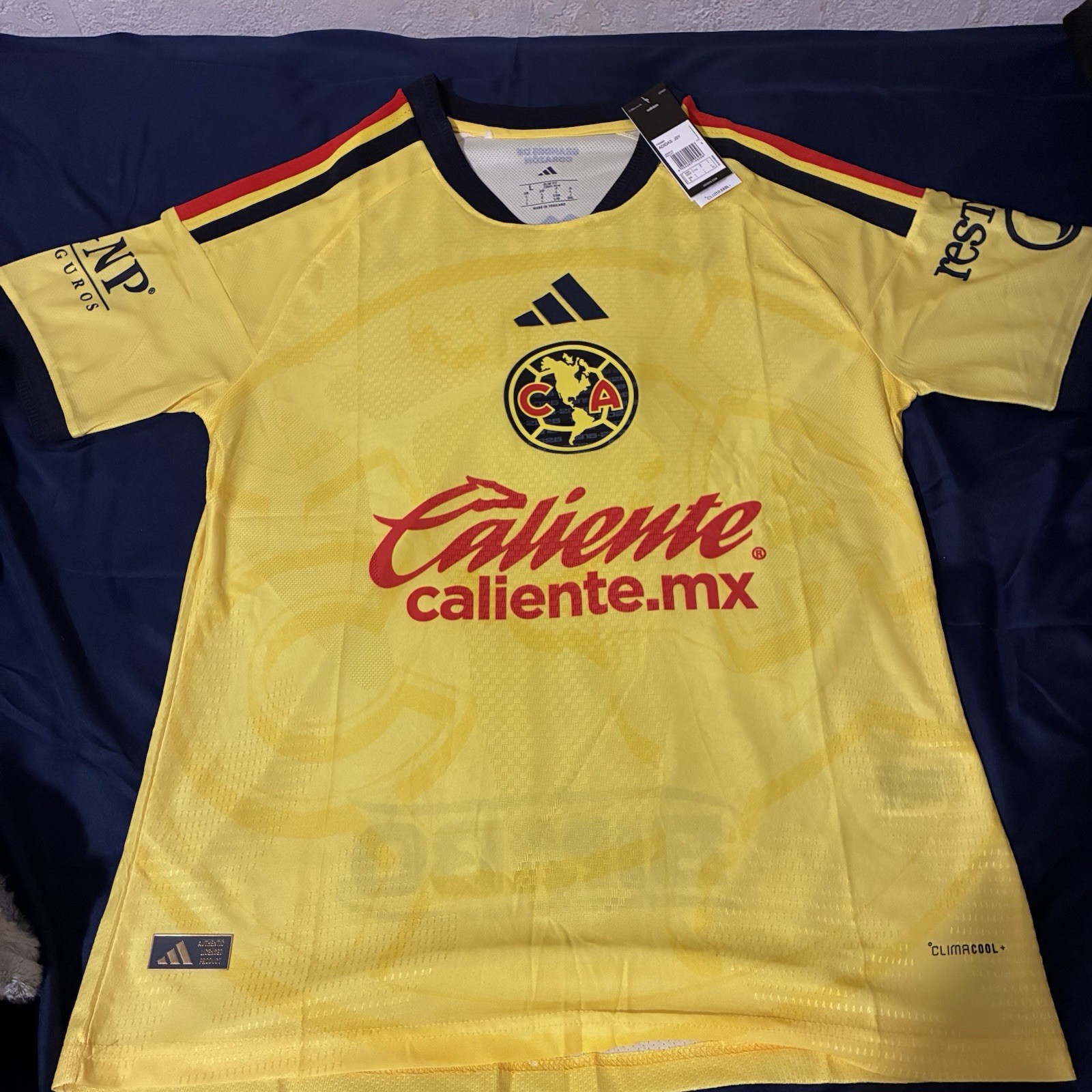 Adidas Club America Home Jersey Size XL 26/27 Player Version