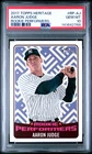 2017 Topps Heritage Rookie Performers #RP-AJ Aaron Judge PSA 10