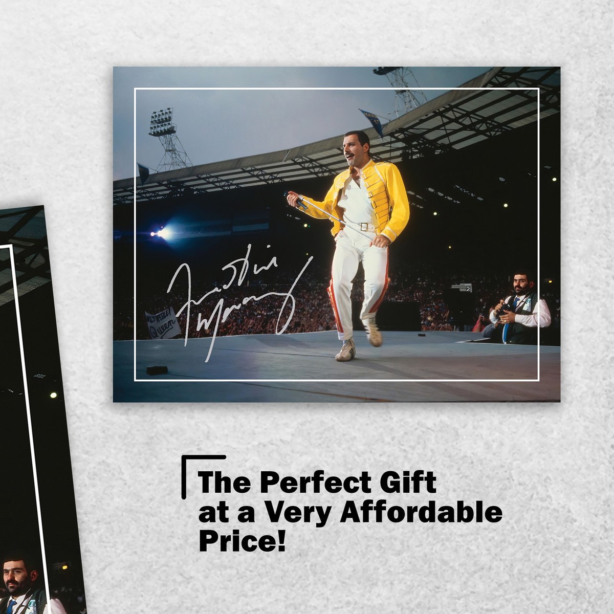 Freddie Mercury Signed Queen Musician 8x6 Pre Printed Autograph