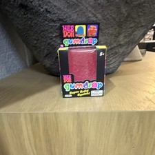 Nee Doh Gumdrop Super Solid Squish Squeeze Toy, Pink, Ages 4-7
