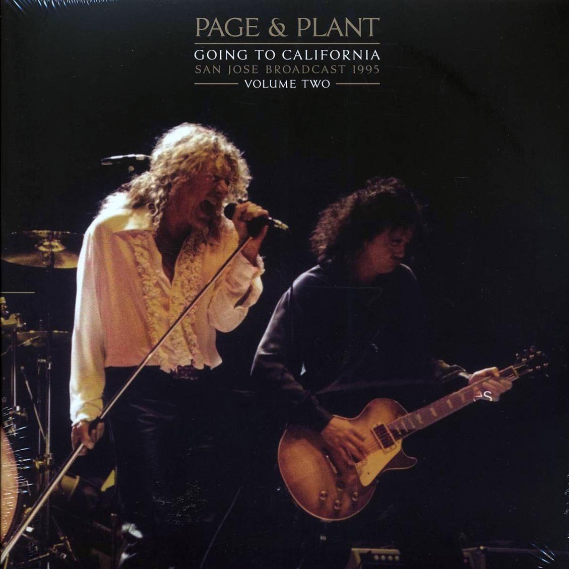 Page & Plant (Led Zeppelin) GOING TO CALIFORNIA V.2 RED Vinyl DOUBLE LP GATEFOLD