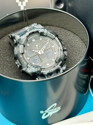 CASIO G-SHOCK GA-100MRB-1A Marcelo Burlon Limited Edition Boxed