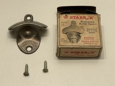 Vintage Starr X Bottle Cap Opener - Unbranded Unmarked - Made In USA NOS RARE