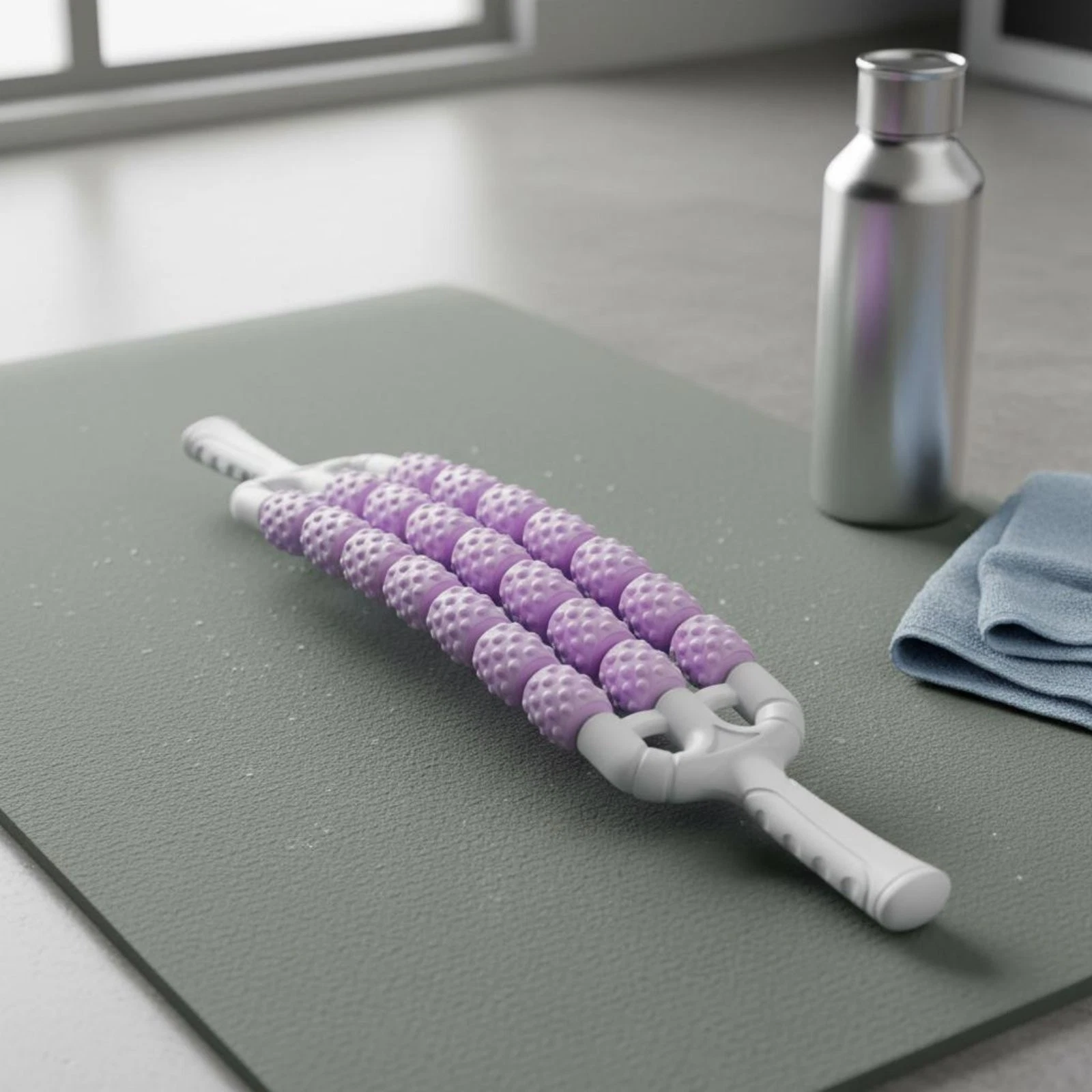 Bendable Muscle Massager Stick Comfortable Grip Flexible Massage Stick for Gym
Opens in a new window