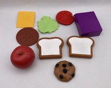 Learning Resources Fun With Food New Sprouts LUNCH 9 Pc. Lot Sandwich Juice Cook