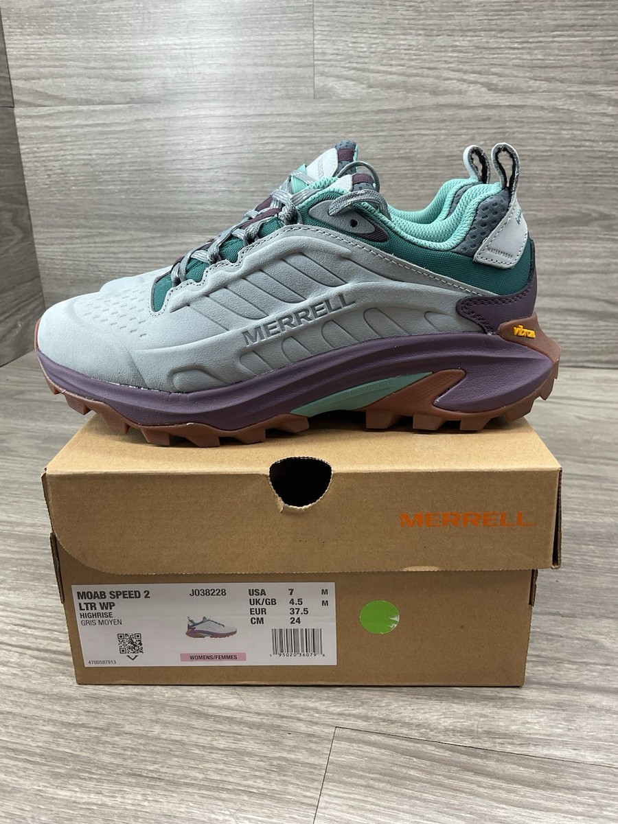 Merrell J038228 Moab Speed 2 Leather Hiking Shoes for Ladies