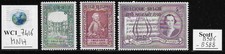 WC1_7416. BELGIUM. 1956 MOZART set. Scott B586-B588. MNH