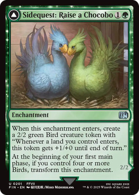 MTG Sidequest: Raise a Chocobo FIN English