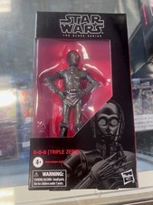 Star Wars Black Series 6   89 Triple Zero 0-0-0 Droid New Sealed NT121825