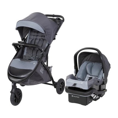 Baby Trend Tango 3 Wheel Stroller Travel System w/ EZ-Lift Plus Infant Car Seat