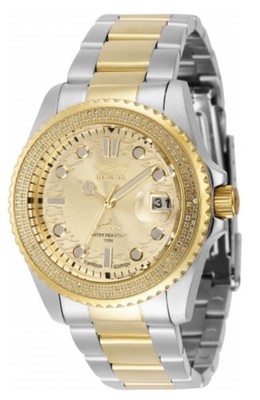 Invicta Diamond Pro Diver Lady Model 37980 - Ladies Watch Quartz