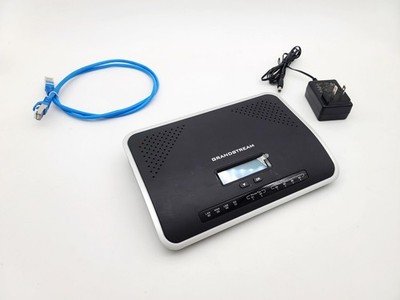 GRANDSTREAM UCM6204 IP PBX PHONE SYSTEM 4FXO VOIP 2 PORTS IN 4 OUT W ADAPTER