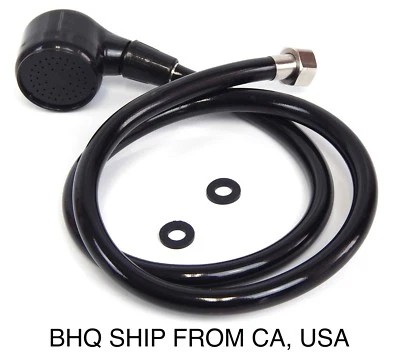 BEAUTY HEADQUARTERS SHAMPOO BOWL UNIT PLASTIC SPRAYER HOSE & HEAD