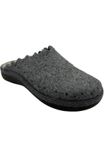 Unity in Diversity Wool Clog Slippers Malaga Starry Gray