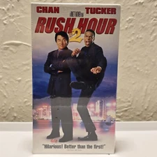 Rush Hour 2 VHS 2001  Comedy Jackie Chan Chris Tucker NEW Sealed
