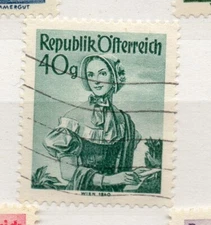 Austria 1948 Early Issue Fine Used 40g. NW-261283