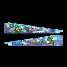 Teenage Mutant Ninja Turtles Stern Inside Art Blades Pinball Machine Artblades