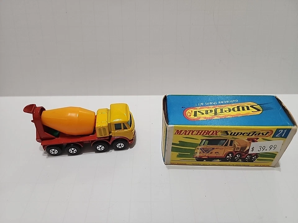 Matchbox Superfast No21 Foden Concrete Truck VNM In Nm Box - Image 3 of 4