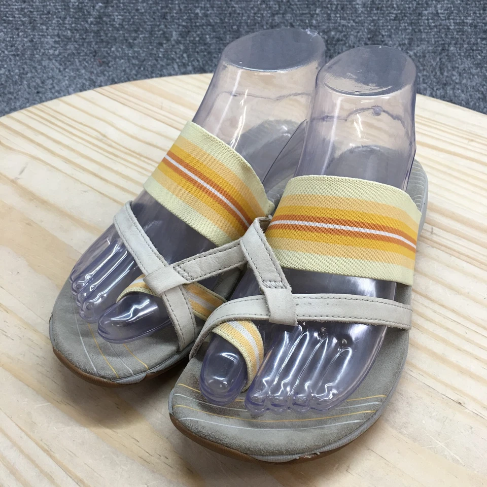 Sandalias Merrell Mujer 6 Zinnia Tanga Multicolor Cuero Sin Cordones Informales J35642 Foto 3 de 4