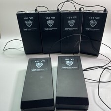 Lot of 6 NADY 151 VR 9v Video Camera/Camcorder Wireless System Receiver Only