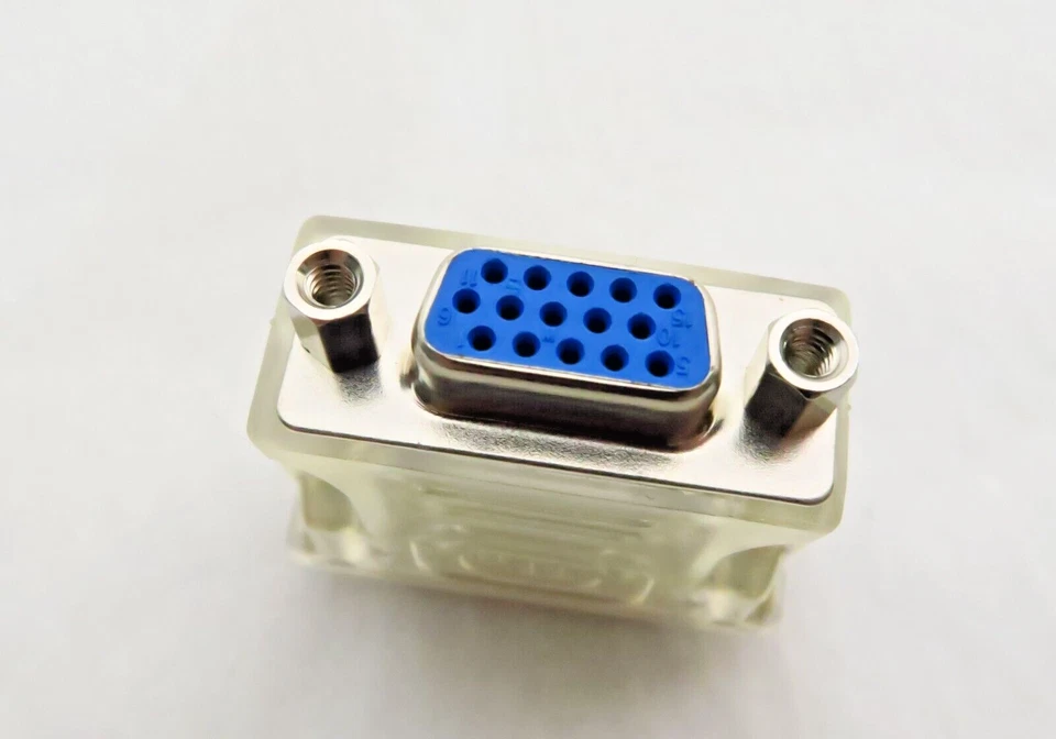 DVI-I Male to VGA Female (15-pin) Connector Adapter Extension - Image 3 of 3