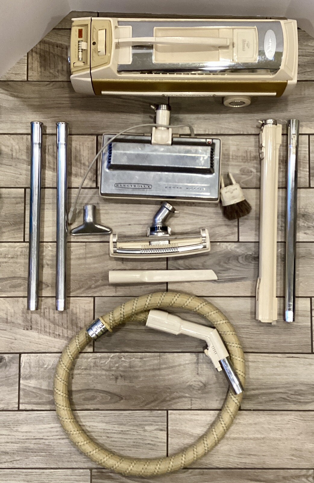 Electrolux Super J Golden Jubilee Model 1401 Canister Vacuum Cleaner