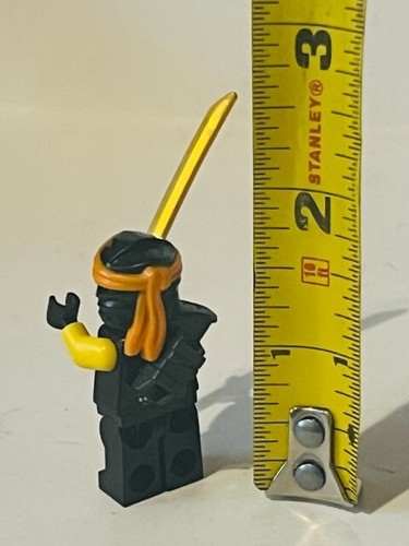 Lego Mini Figure vtg minifigure toy building block Ninjago Ninja Lloyd Cole Mask - Picture 3 of 4