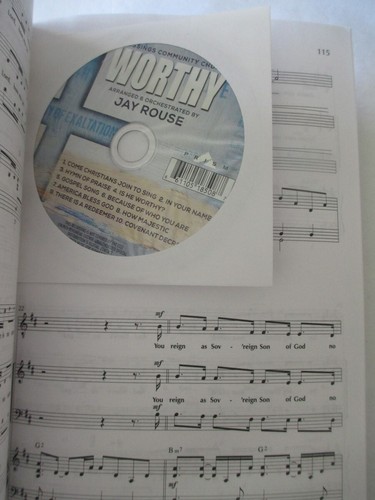 Worthy choral arrangement book cd Jay Rouse Crossings Community Church - Picture 2 of 3