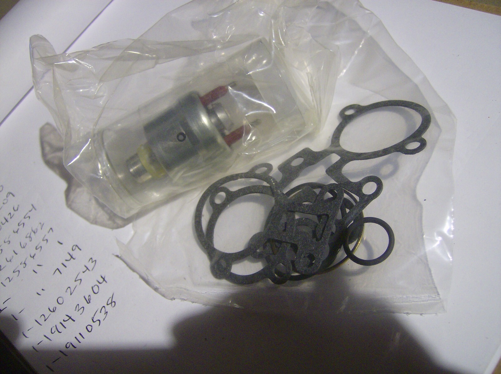 GENUINE GM ACDELCO 19110538 217-2286 THROTTLE BODY FUEL INJECTOR 